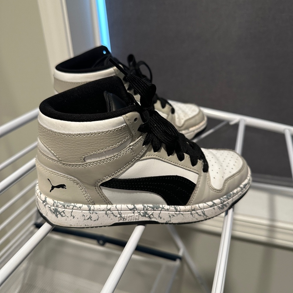 Puma Kids Rebound Layup High Top Sneakers